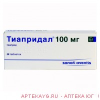 Тиапридал(табл. 100 мг №20)