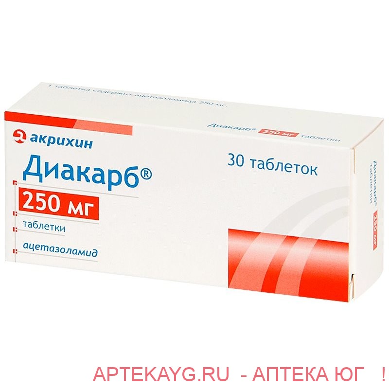 Диакарб аналоги препарата