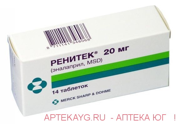 Ренитек 0,02 n14 табл Ренитек 0,02 n14 табл