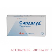 Сирдалуд 4мг №30 тб.