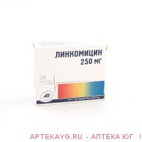 Линкомицин 0,25 n20 капс