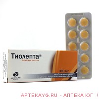 Тиолепта таб. покрытые оболочкой 300 мг. №30