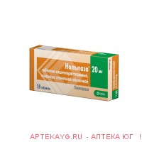 Нольпаза табл. п/о кишечнораств. 20мг n28 словения