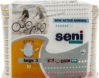 Сени впитывающие трусики д/взрослых activ normal large №10