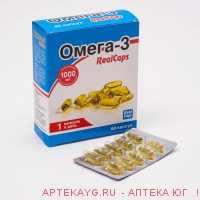Омега-3 realcaps n80 капс по 1400мг