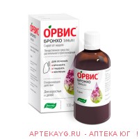 Орвис бронхо тимьян сироп 100 мл х1