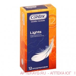 Презервативы Contex №12 Lights (особо тонкие)