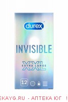 Презервативы durex №12 инвизибл xxl