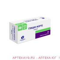 Глицин форте таб. защечные 250мг №30
