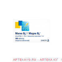 Магне в6 n180 табл п/о
