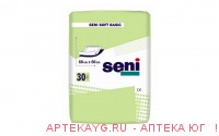 Пеленки seni soft basic 60 x 60 cм, 30 шт./уп.