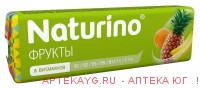 Пастилки naturino с вит и сок 36,4/фрукты/