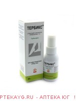 Тербикс 1% 30,0 спрей