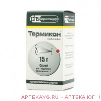 Термикон спрей д/нар. прим. 1% 15г №1