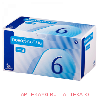 Иглы новофайн 31g n100 (0,25х6мм)