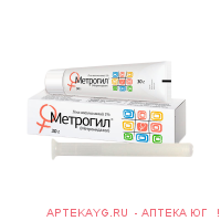 Метрогил гель вагинальный 1% 30г.