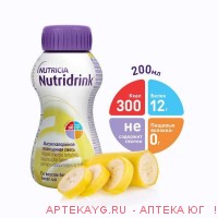 Нутридринк банан смесь д/энтер пит 200мл