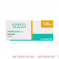 Нимесулид-тева 0,1 n20 табл