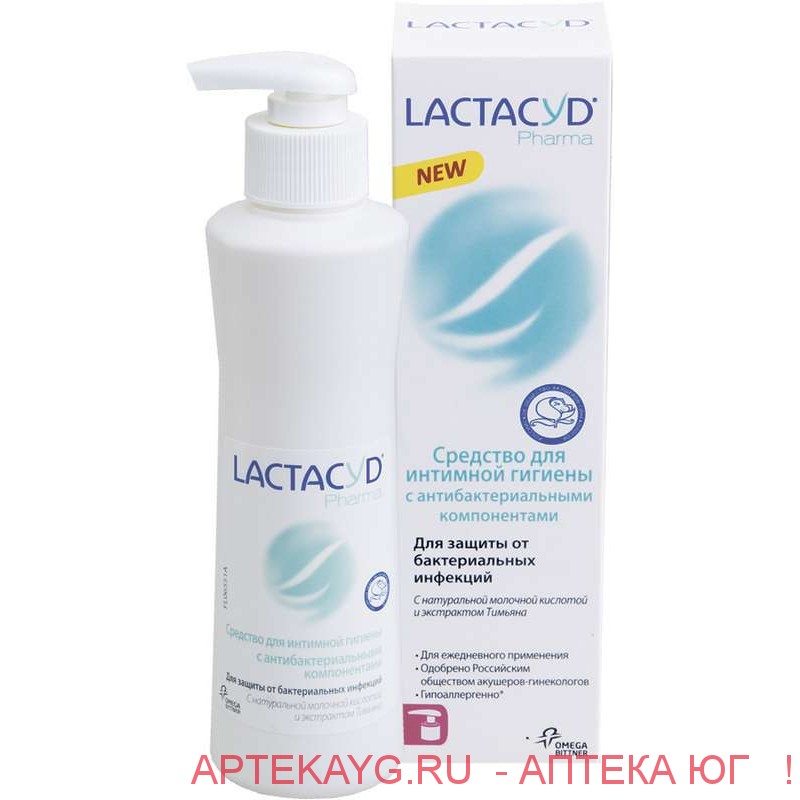 Лактацид Fharma c антибакт.комп.250 мл Лактацид Fharma c антибакт.комп.250 мл