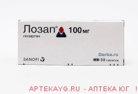 Лозап таб. п/о 100мг №30