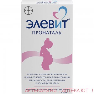Элевит пронаталь №30 тб.
