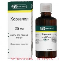 Корвалол 25мл капли д/приема внутрь