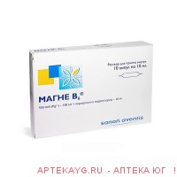 Магне в6 10мл n10 амп р-р д/приема внутрь
