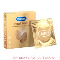 Презерватив durex real feel n3