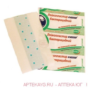 Пластырь бакт 6смХ10см №1