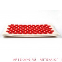 Иппликатор тибет массаж на мягк подлож/красн41х60