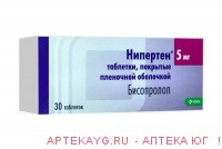 Нипертен таб. п/о плён. 5мг №30