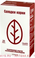Солодки корень 1,5 n20 ф/пак
