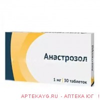Анастрозол 0,001 n30 табл п/плен/оболоч /озон/