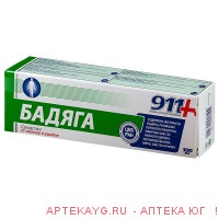 911 бадяга гель от ушибов 100мл