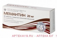 Мемантин 0,01 n30 табл п/плен/оболоч