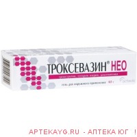 Троксевазин нео гель д/нар. прим. туба 40г №1